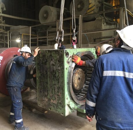 Rolling Mill Roll Neck and Chock Repair and Remanufacturing.